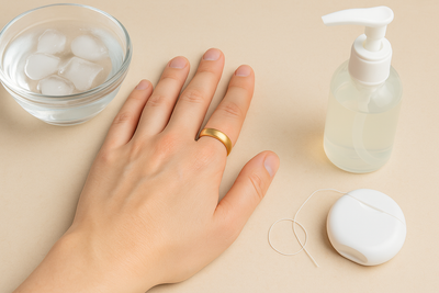 Comment retirer une bague trop petite : conseils efficaces