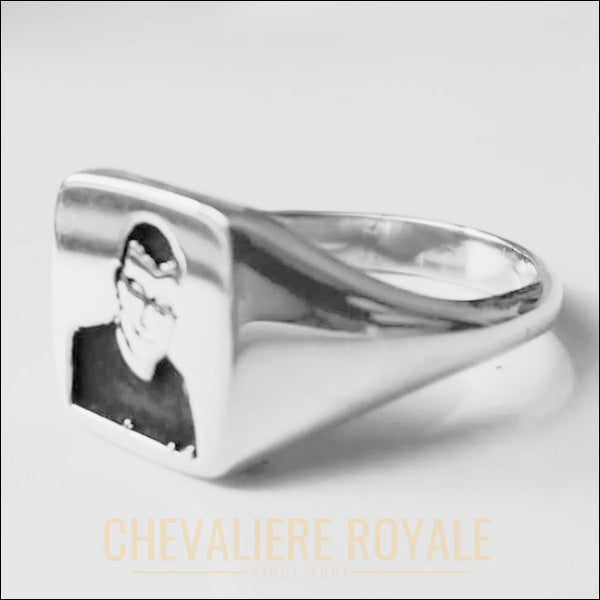 Chevaliere personnalisée avec photo - CHvealiere Royale-1