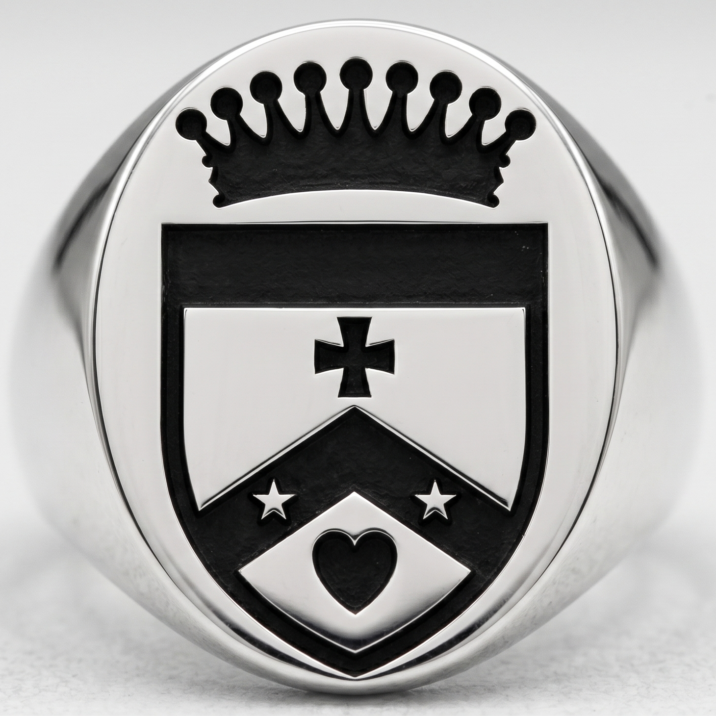 Chevalière en argent sur mesure –  Katell T.