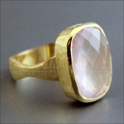 Bague-en-quartz-rose-faite-main-or-18-carats-Chevaliere-Royale