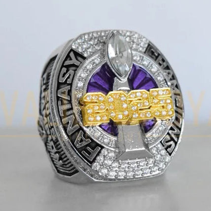 Bague Championnat Fantasy Football 2025 – Édition Officielle des Champions FFL