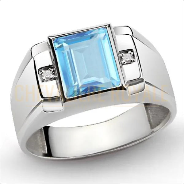 Bague topaze homme hotsell