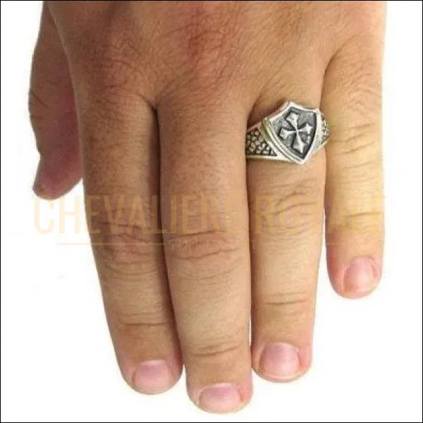 Jewelry - Anneau Bague Alliance Acier Argenté Croix Jesus Christ Noir - 12,90 Jewelry - Anneau Bague Alliance Acier Argenté Croix Jesus Christ Noir - 12,90