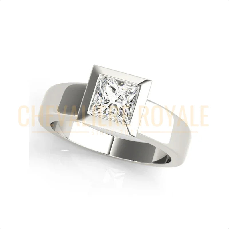  Bague Chevalière Femme avec Pierre Solitaire-Chevaliere Royale-32