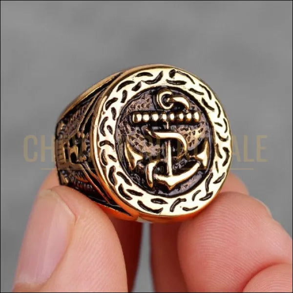 bague-chevaliere-homme-ancre-marin-acier-sans-zircon