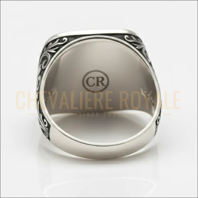 bague-corse-carree-en-argent-massif-tete-de-maure-gravee-artisanale-553