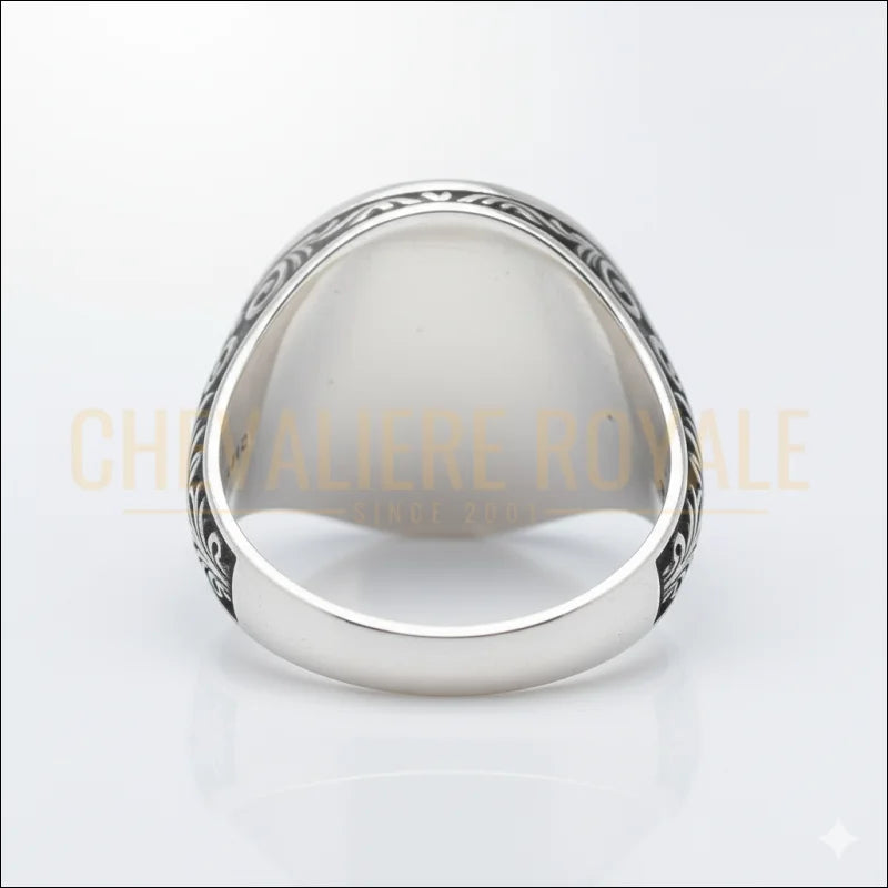 bagues-corse-carree-en-argent-massif-tete-de-maure-gravee-artisanale-chevaliere-royale
