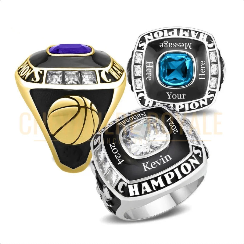 Bague de championnat de basket-ball personnalisée