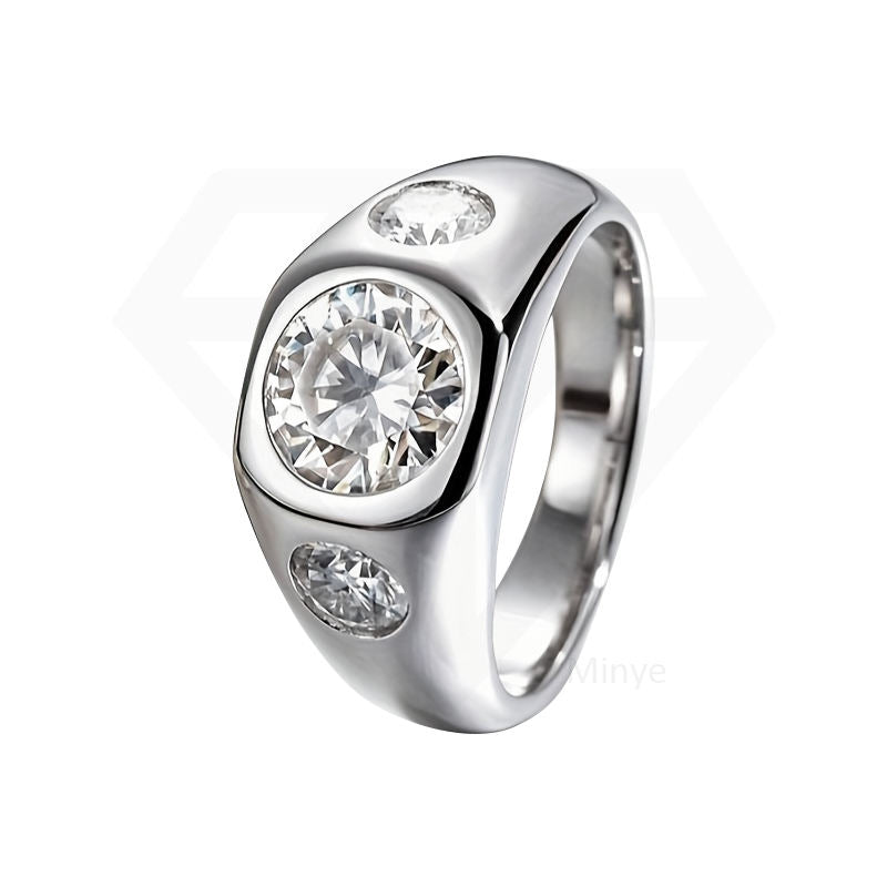bague-en-argent-avec-pierre-moissanite-chevaliere-royale