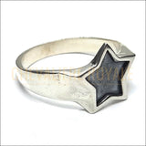 Bague Étoile en Argent pour Femme – Bijou Unique Fait Main