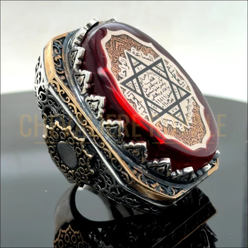 Bague Homme Grosse Chevalière Sceau de Salomon-Chevaliere-Royale-61