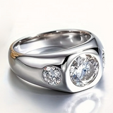 Bague Hommes : Le Prestige de la Moissanite