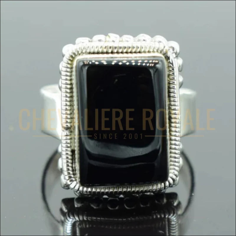 Bague-Lucifer-Onyx Noir–Chevalière-Lucifer-Morningstar-pour-hommes-chevaliere-royale-44