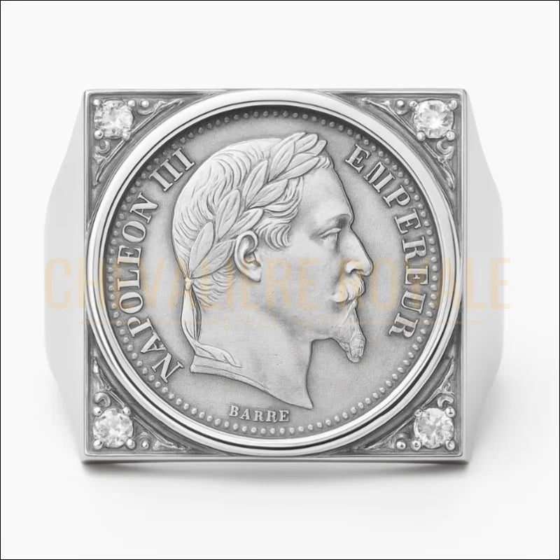 CHEVALIERE-NAPOLEON-III-ARGENT-MASSIF-CHEVALIERE-ROYALE-75