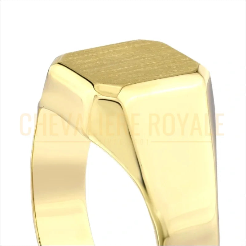 Chevaliere-Or-Jaune-14-Carats-pour-Hommes_prestige-chevaliere-royale