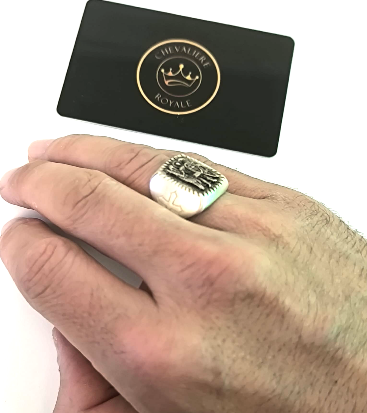 bague-pour-homme-catholique-saint-micheal-chevaliere-royale