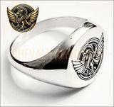 Bague Ronde Argent Massif Homme – Gravure Personnalisée