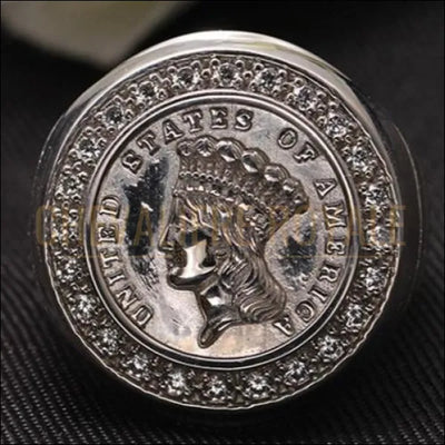 Chevalière argent massif avec la pierre moissanite (the 