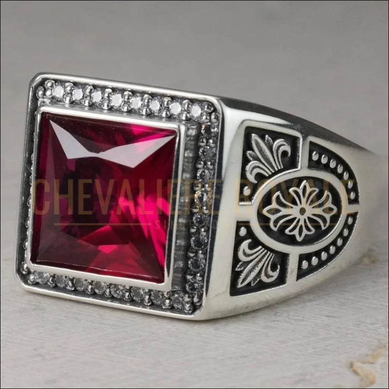Bague Chevalière artisanale pour hommes une forte présence