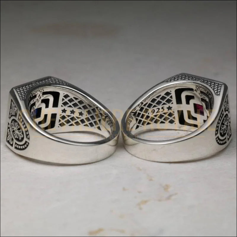 Bague Chevalières artisanale pour hommes une forte présence