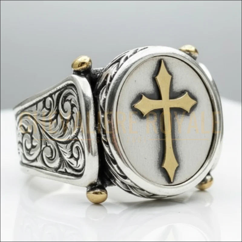 bague-croix-pour-hommes-chevaliere-royale