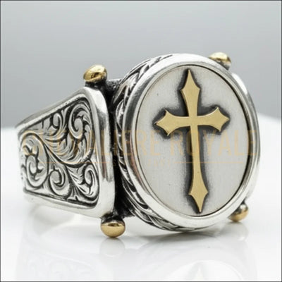 bague-croix-pour-hommes-chevaliere-royale