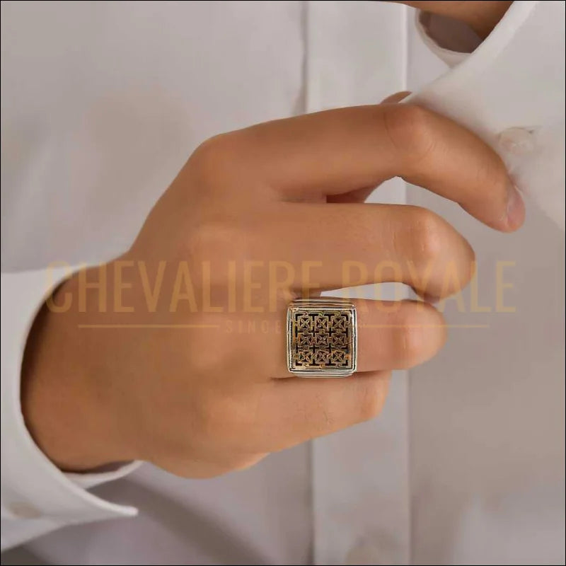 Chevalière-homme-Argent-massif-Design-Byzantin-chevaliere-royale-52