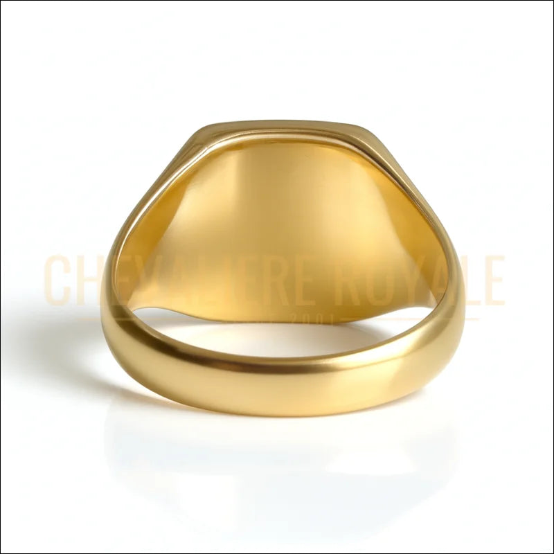 chevaliere-vu-dos-or-jaune-carre-ecu-balson-heraldic-chevaliere-royale