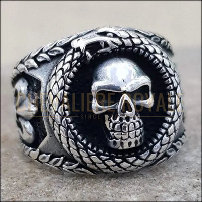 chevaliere-en-argent-pour-homme-avec-motif-crane-et-serpent-tete-de-mort-858