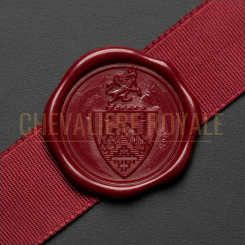 gravure-héraldique-empreinte-de-sceau-de-la-chevalière-royale-