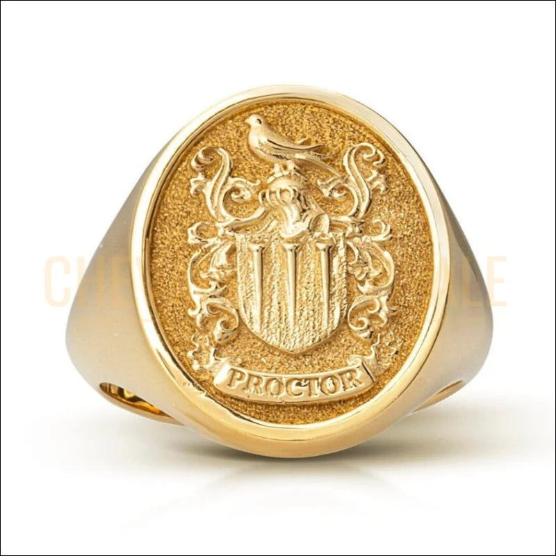 Chevalière en or ovale personnalisée : un bijou sur mesure-chevaliere-royale-864