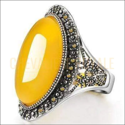 Chevalière Royale - bague  femme argent plateau rond médaillé pierre agate