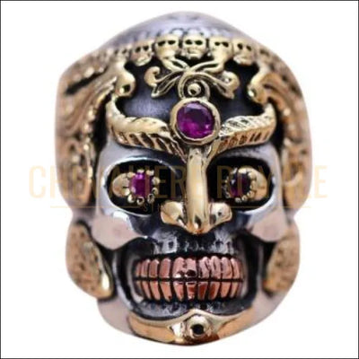 Chevalière femme homme argent formes géométriques argentées - Chevalière Royale 