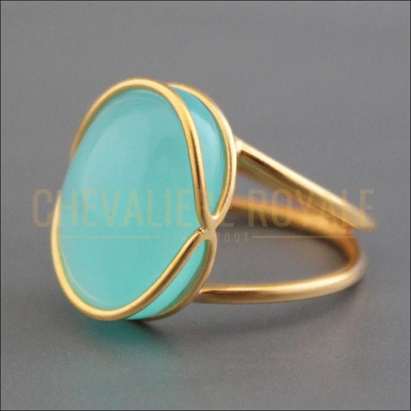 Chevaliere-Femmes-Ovale-Calcedoine_Bague-Argent-Chevaliere-royale