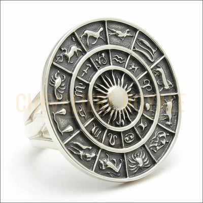 Chevalière-bague-Femme-Signe-du-Zodiaque-Argent-Massif-Chevaliere-Royale