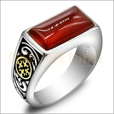 Chevalière fleur de lys : argent massif, prix abordable-Chevaliere Royale - 