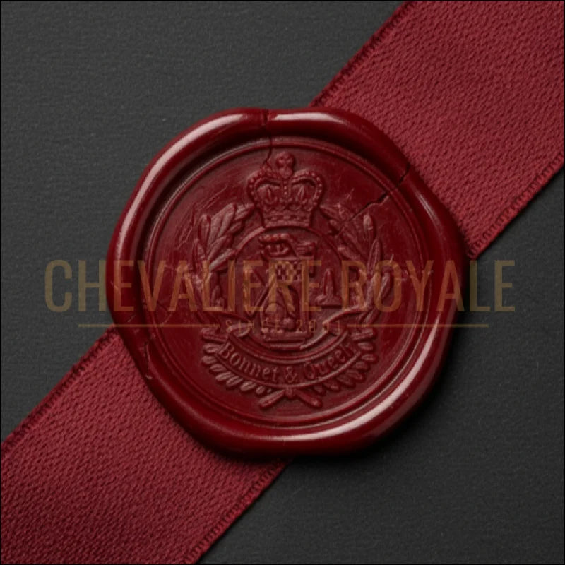 gravure-héraldique-l'empreinte-de-sceau-de-la-chevalière-royale-