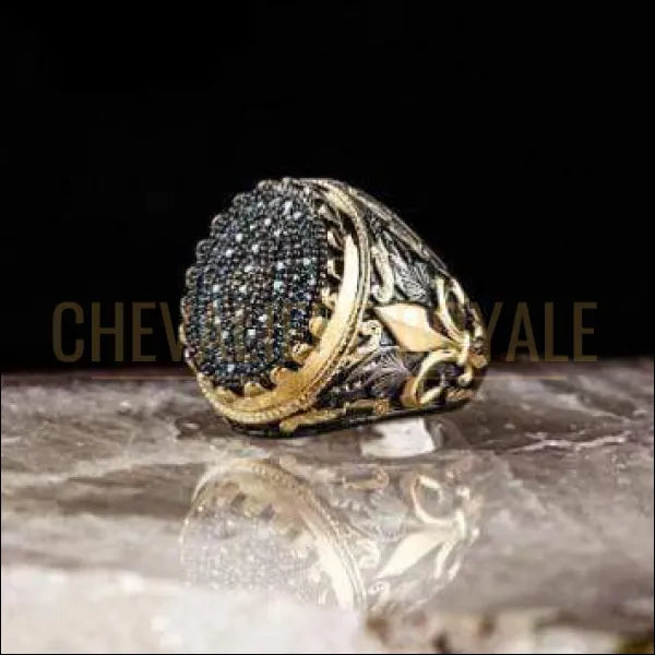 Chevaliere homme plaqué or pas cher sale