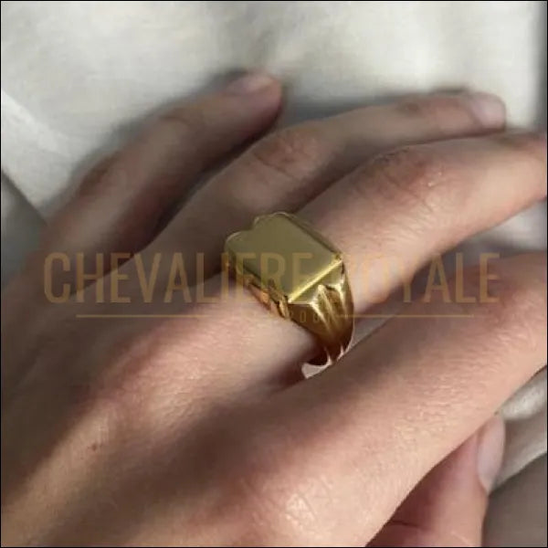 Chevaliere homme or 24k sale