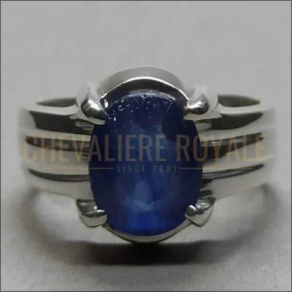 chevaliere-argent-homme-pierre-precieuse-bleue