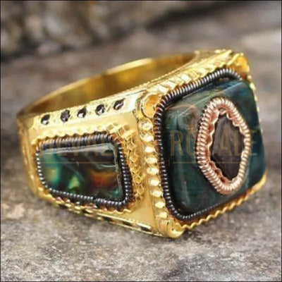 Chevalieres pour  homme argent plaqué or rhodium jaune pierre ambre