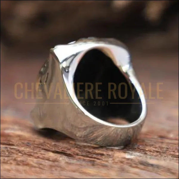 Chevalières royale homme argent religieuse verset de la Bible " John 3:16"