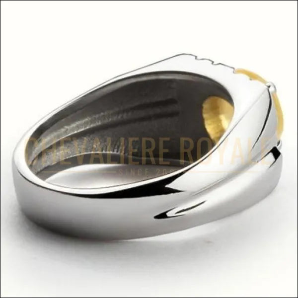 bague-chevaliere-homme-argent-plaque-or-blanc-pierre-citrone-jaune