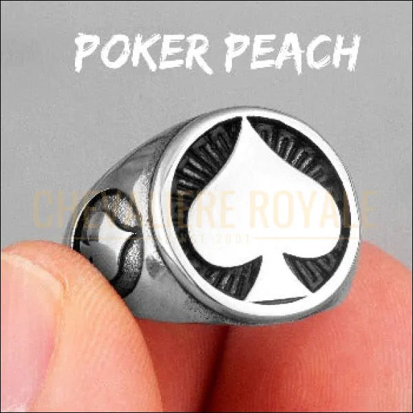 bague-chevaliere-noire-poker-silver