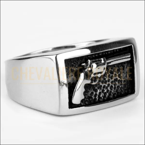 Bague En Argent 925 Massif Motif Casque Chevalier Warcraft - Style Punk Rock Biker - Neuf Avec étiquettes