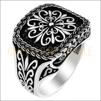 Chevalière homme en argent originalité et contemporanéité - Chevalière Royale 