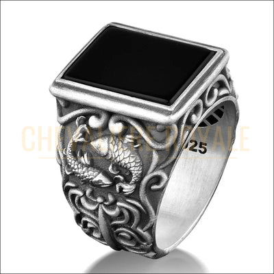 Chevalière homme en argent – Un symbole de puissance-Chevaliere-Royale-2025