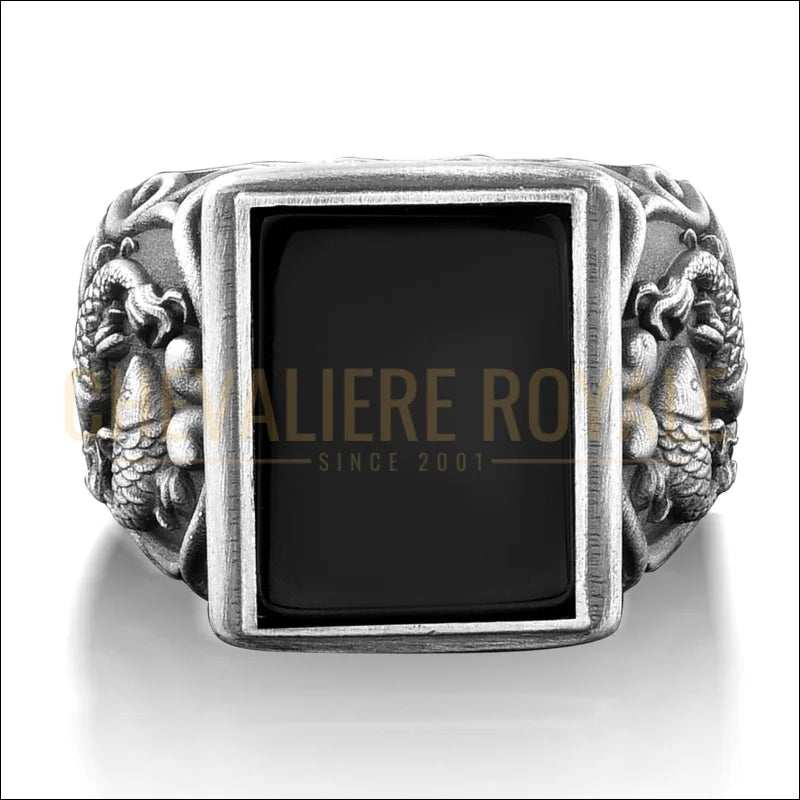 Chevalière homme en argent – Un symbole de puissance-2025-1