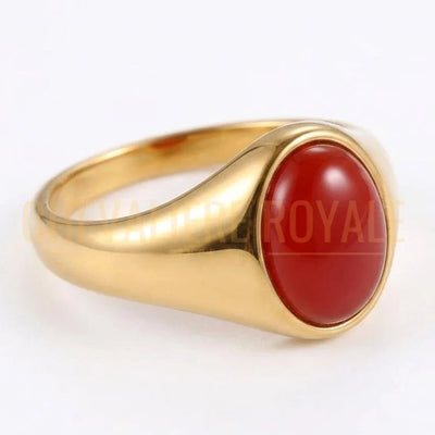 bague-pour-homme-avec-pierre-rouge-or-chevaliere-royale