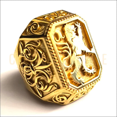 bague-en-argent-tete-de-lion-or-chevaliere-royale